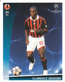 Clarence Seedorf A.C. Milan samolepka UEFA Champions League 2009/10 #553